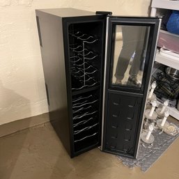WineEnthusiast 18 Bottle Touchscreen Refrigerator (Basement)