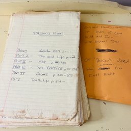 'Love Wild And Fair' Original Handwritten Manuscript With First Title - Many Differences From Final Draft