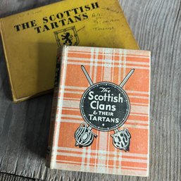 Vintage Books On Scottish Tartans And Clans,  With Maiden Name Autograph