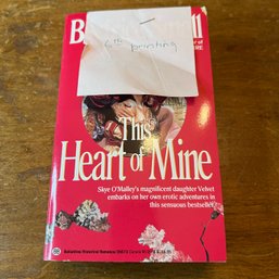 'This Heart Of Mine' Author's Personal Copy With Inscription