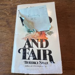 'Love Wild And Fair' Author's Personal Copy With Inscription