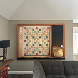 Wow! Rare & Highly Sought After RESTORATION HARDWARE Wall Scrabble Game, Decor, Discontinued, LARGE  (GR)