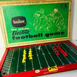 Vintage Tudor Tru-Action Electric Football Game Works Great (MR)