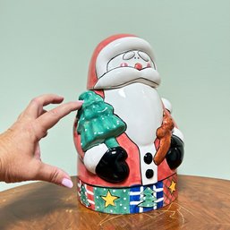 Cute Ceramic Santa Cookie Jar (BSMT2)