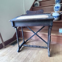 Antique Students Desk *see Notea (Entry)