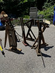 Really Cool! Antique Wagon Jacks 7 (Garage)