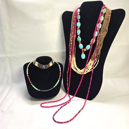 Vintage Beaded Native American Jewelry