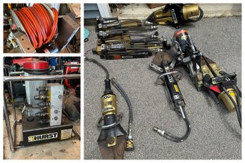 Large Lot Of HURST Jaws Of Life Tools (Garage)