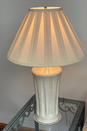 Simon Pearce Pottery Lamp