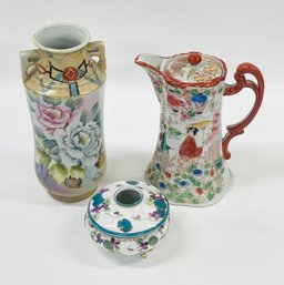 Grouping Of Asian Porcelain China