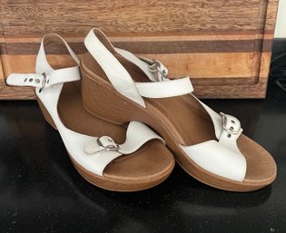 Dansko Ankle Strap Wedge Sandle Shoes
