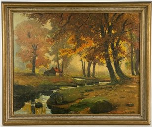 Framed Harry Wells Landscape Print
