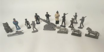 Grouping Of Miniature Toy Figures