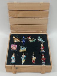 11 Quality Christmas Ornaments In Box