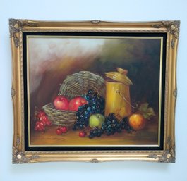 O/C Still Life Fruit Painting