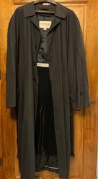 Men's London Fog Towne Winter Lined Rain Coat - Size 36