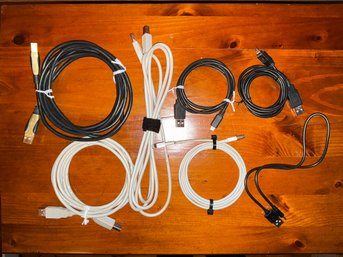 Miscellaneous Computer Cords - 6pcs