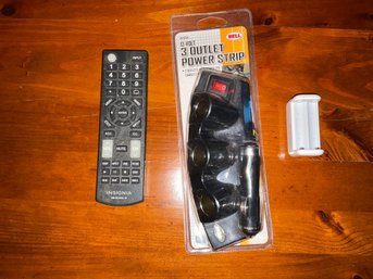 Insignia TV Remote - 12 Volt Charger - Apple Battery Charger