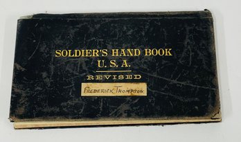 WWI Era U.S. Army I'D Soldiers Handbook