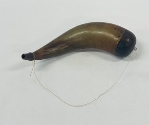 Antique Musket Powder Horn