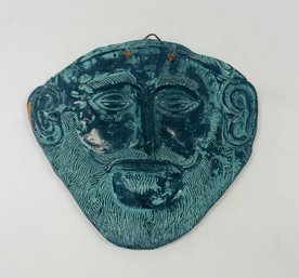 Vintage Greek Mythology Clay Mask