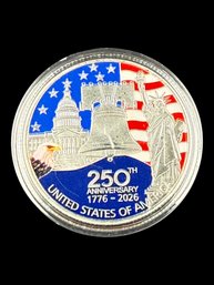 Challenge Coin 250th Anniversary Of America