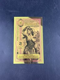 1/4 Idaho Goldback 1/4000 Troy Ounce 24K Gold