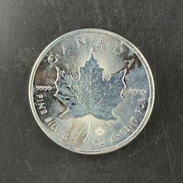 1 OZ .999 Fine Silver Maple Leaf