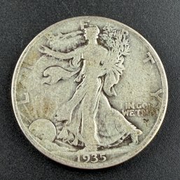 1935-S Walking Liberty Silver Half Dollar
