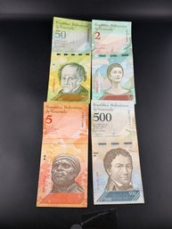 Lot Of Foreign Paper Money