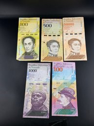 Lot Of Foreign Paper Money