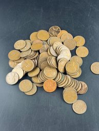 100 Miscellaneous Dated Wheat Pennies