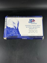 2001 United States 50 State Quarter Proof Set