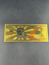 Collectible Philadelphia Eagles Gold Foiled Bill