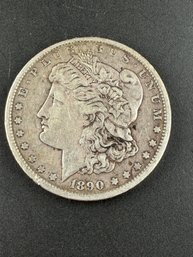 1890 Morgan Silver Dollar