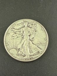1945 Walking Liberty Silver Half Dollar