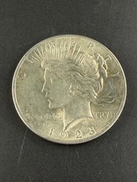 1923 Peace Silver Dollar