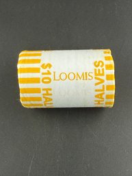 Bank Rolled Unsorted Kennedy Half Dollars