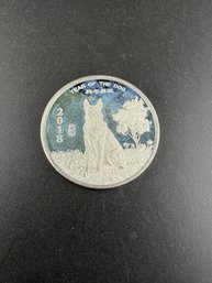 1/2 Troy Oz .999 Fine Silver Round