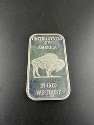 1 Oz Troy .999 Fine Silver Bar