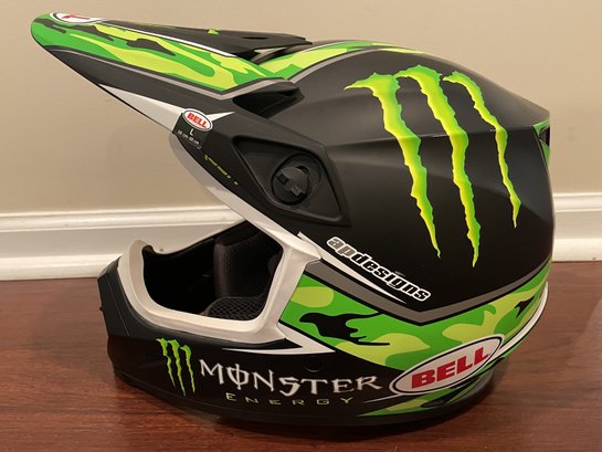 BELL MX PRO CIRCUIT MONSTER ENERGY HELMET #11386