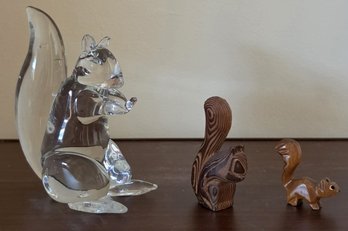 Collection Of Squirrel Figurines