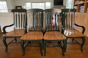 Set Of 6 Dining Chairs From Canadel