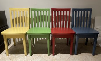 Pottery Barn Kids Carolina Play Chairs (Set Of 4)