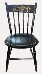 Vintage Black Nichols And Stone Spindle Back Chair
