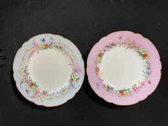 PR Of Porcelain Cake Plates From Jullien Fils Aine