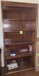 Vintage-style Wood Bookcase With Bottom Storage Cabinets (2 Of 3)