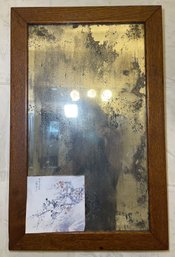 Decorative Distressed Foxed Glass Wall Mirror