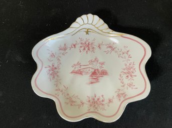 Antique Haviland Limoges Shell-shaped Dish