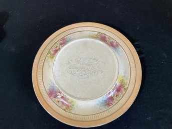 Antique English Ironstone Display Plate